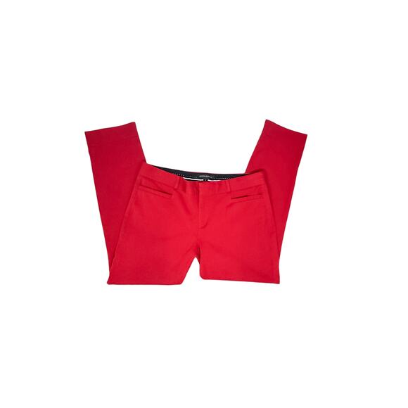 Banana Republic Red Ankle Pants - Size 8 - Excellent Condition - Picture 4 of 6